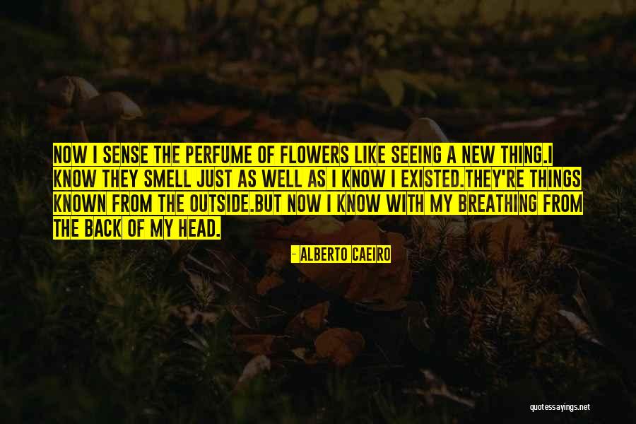 Smelling Flowers Quotes By Alberto Caeiro