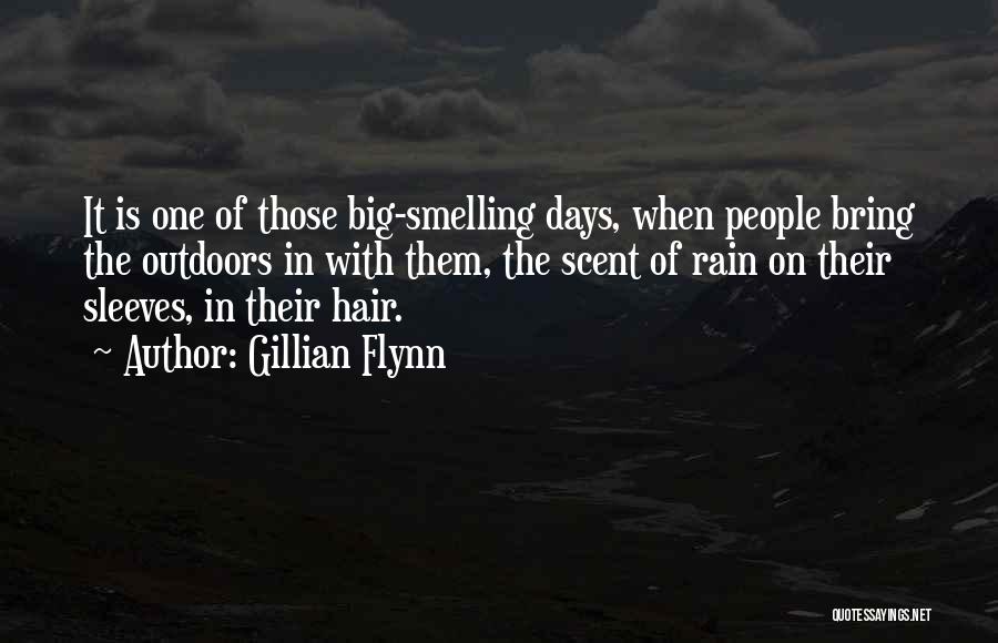 Smelling Quotes By Gillian Flynn