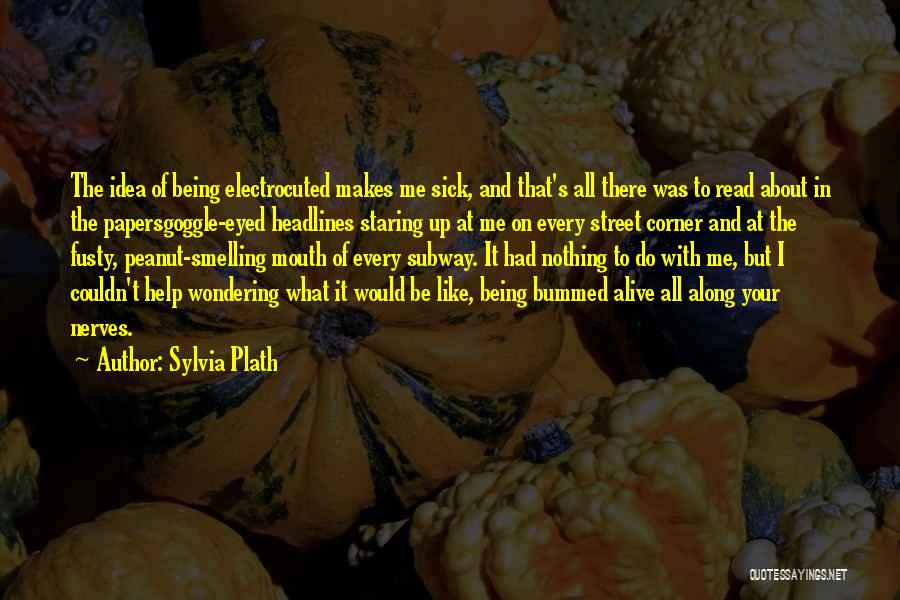 Smelling Quotes By Sylvia Plath