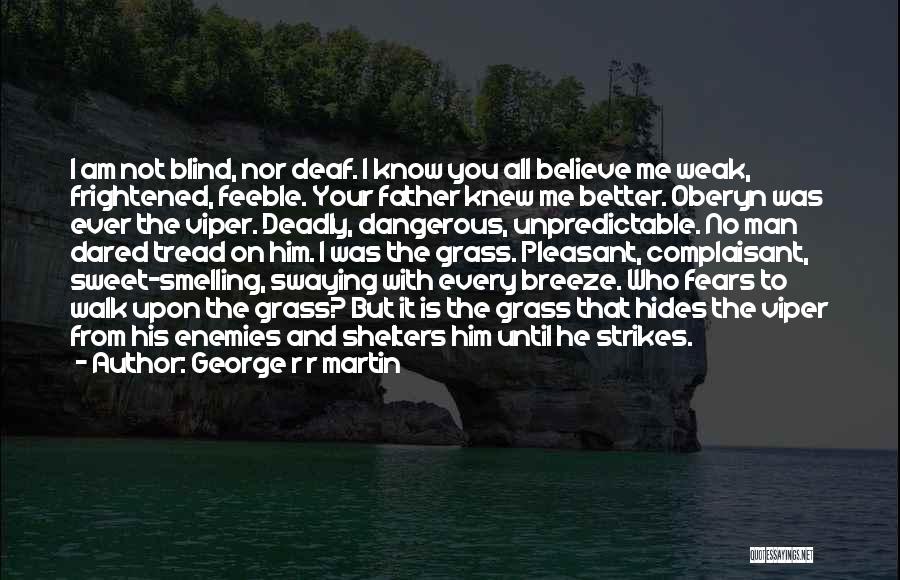 Smelling You Quotes By George R R Martin