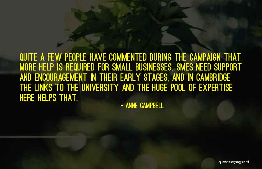 Smes Quotes By Anne Campbell Smes Quotes By Anne Campbell