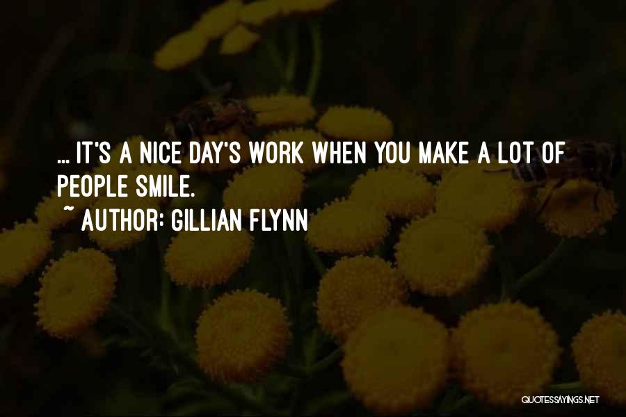 Smile A Lot Quotes By Gillian Flynn
