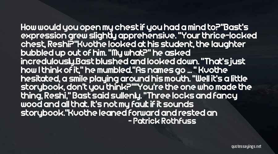 Smile All Is Well Quotes By Patrick Rothfuss Smile All Is Well Quotes By Patrick Rothfuss