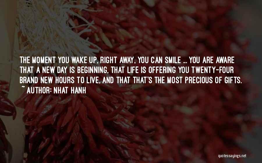 Smile And Live Life Quotes By Nhat Hanh