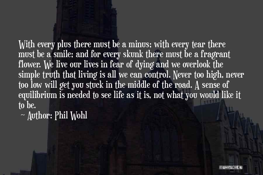 Smile And Live Life Quotes By Phil Wohl