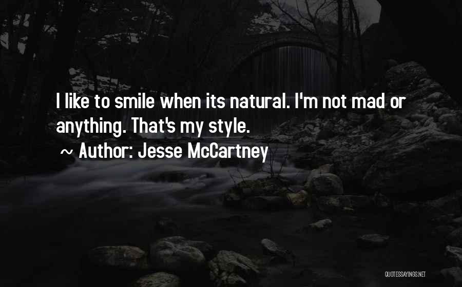 Smile And Style Quotes By Jesse McCartney