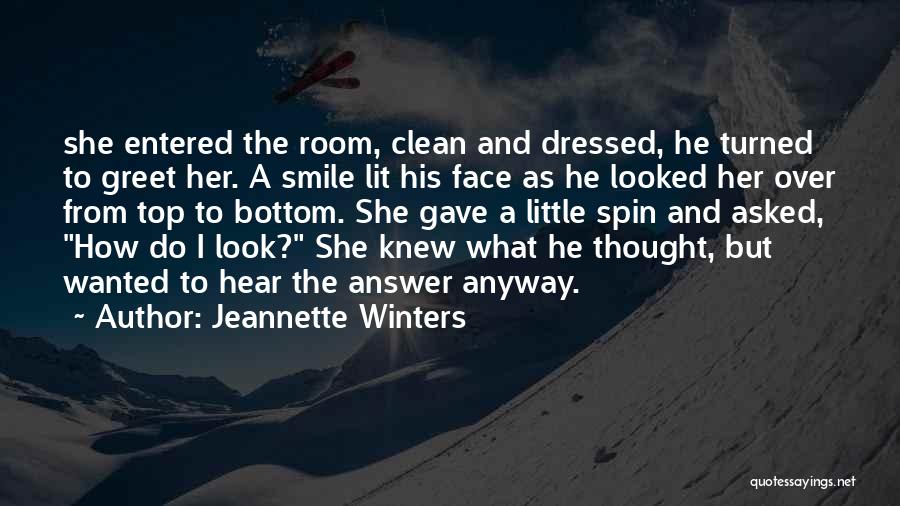Smile Anyway Quotes By Jeannette Winters