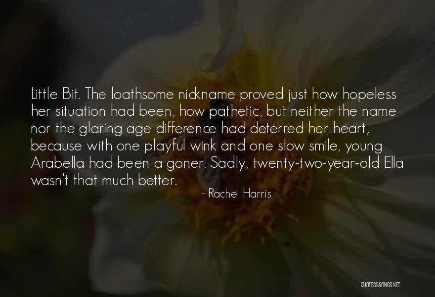 Smile Because Quotes By Rachel Harris Smile Because Quotes By Rachel Harris