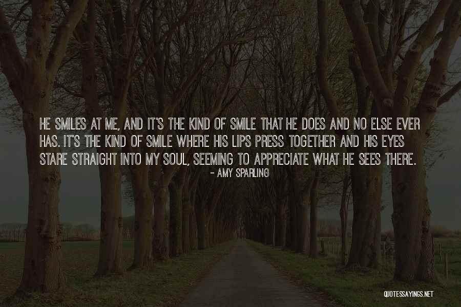 Smile Eyes Quotes By Amy Sparling Smile Eyes Quotes By Amy Sparling
