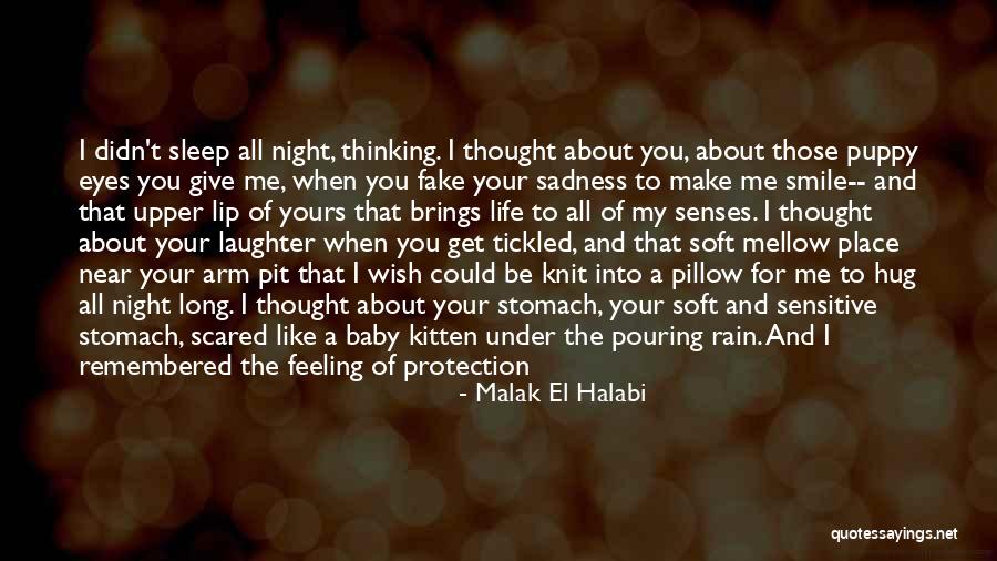 Smile For Me Baby Quotes By Malak El Halabi