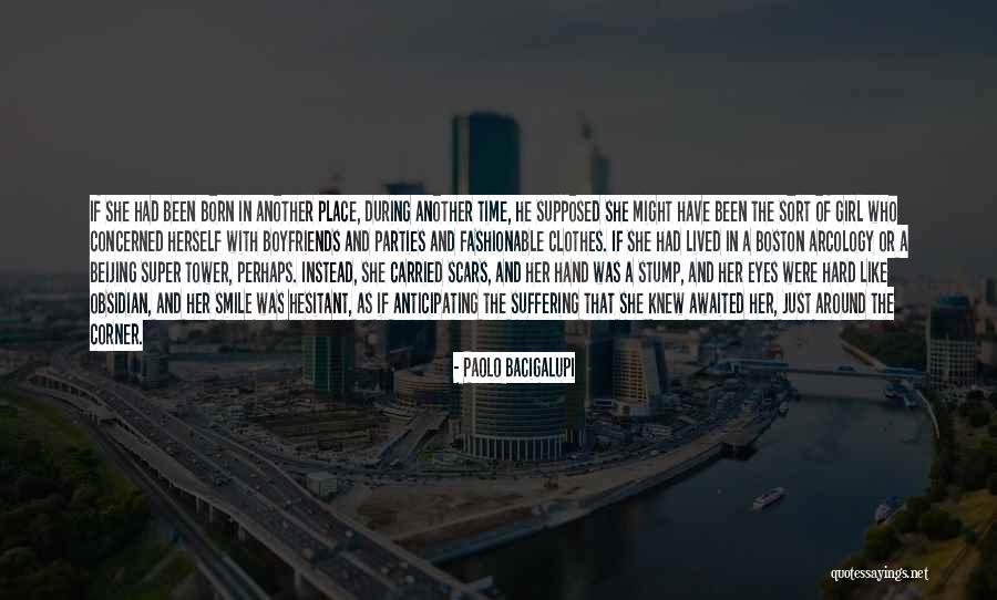 Smile In Hard Time Quotes By Paolo Bacigalupi Smile In Hard Time Quotes By Paolo Bacigalupi