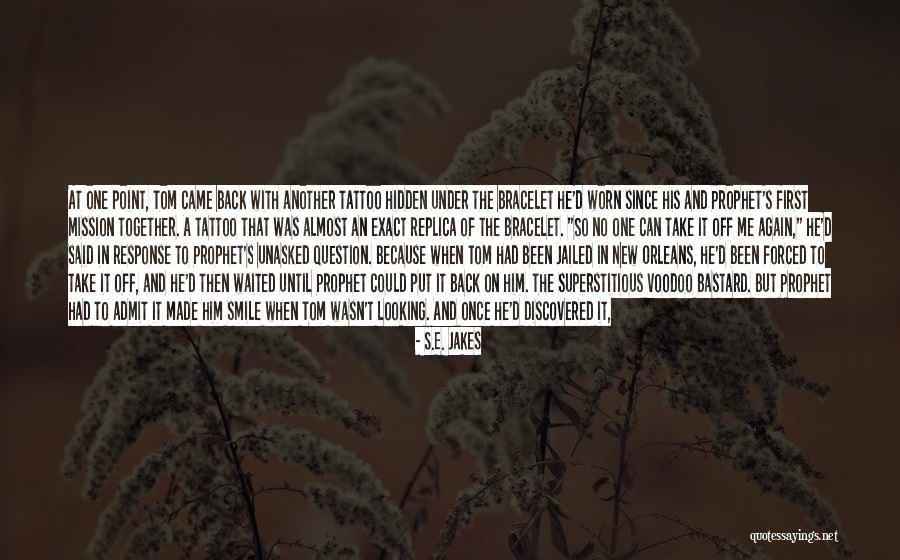 Smile In Hard Time Quotes By S.E. Jakes Smile In Hard Time Quotes By S.E. Jakes