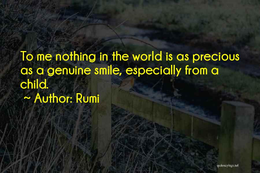 Smile Is Precious Quotes By Rumi