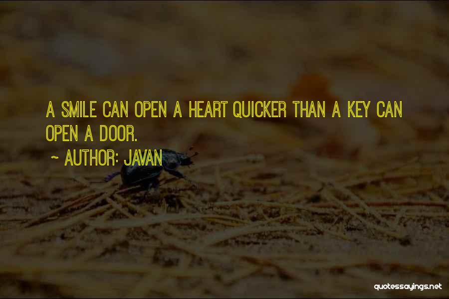 Smile Is The Key Quotes By Javan