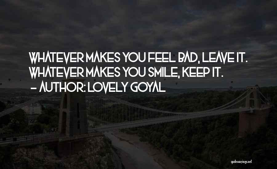 Smile Keep Quotes By Lovely Goyal