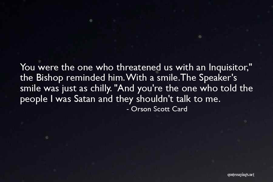 Smile One Card Quotes By Orson Scott Card Smile One Card Quotes By Orson Scott Card