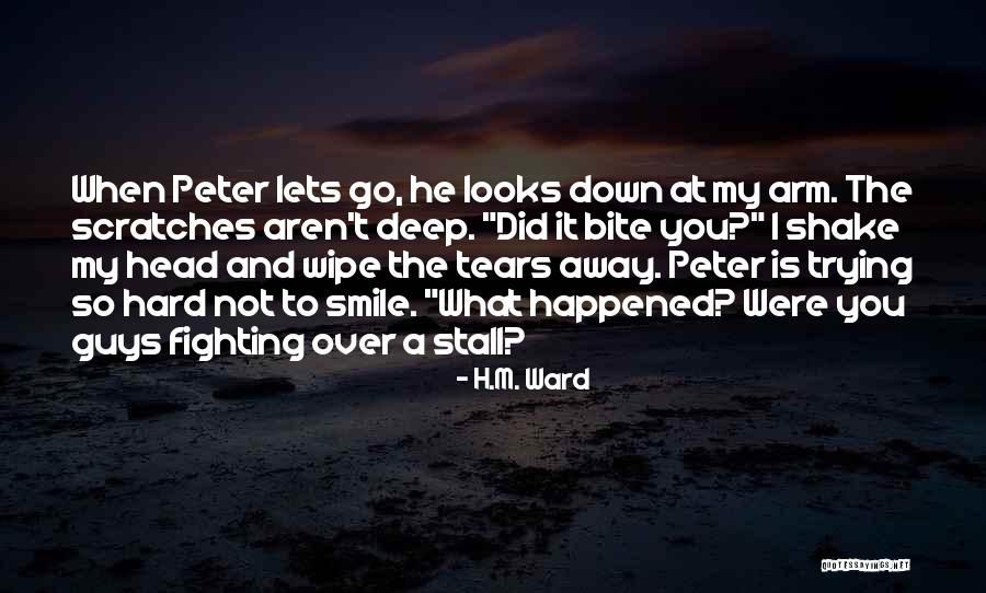 Smile So Hard Quotes By H.M. Ward