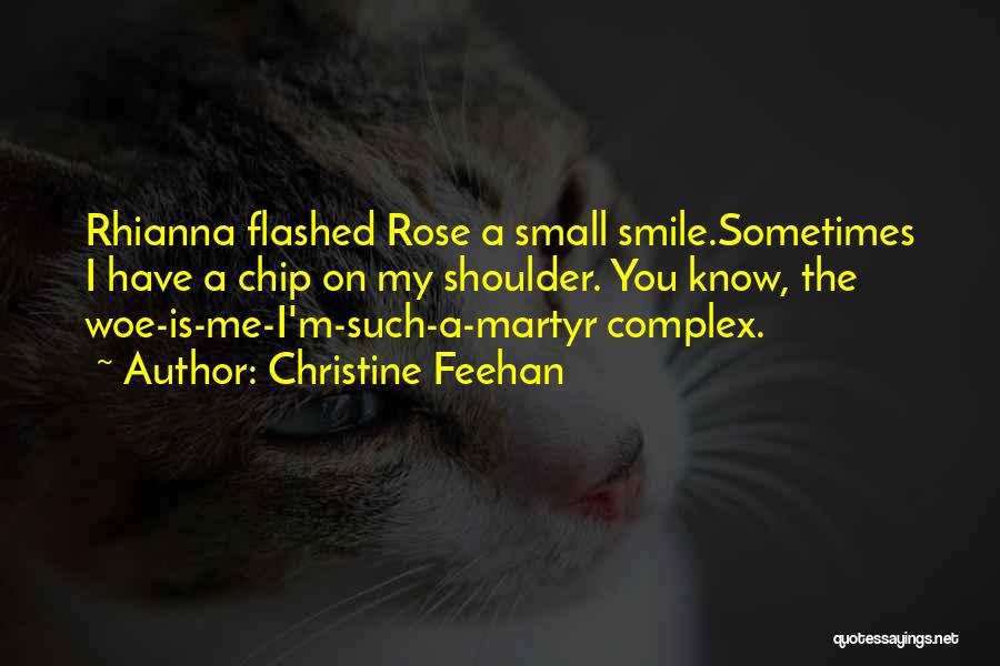 Smile Sometimes Quotes By Christine Feehan