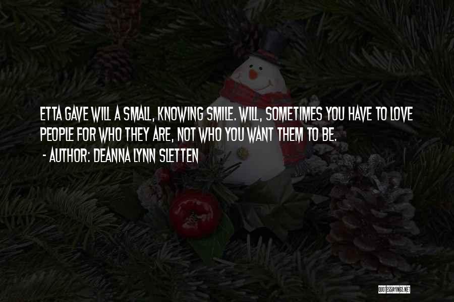 Smile Sometimes Quotes By Deanna Lynn Sletten