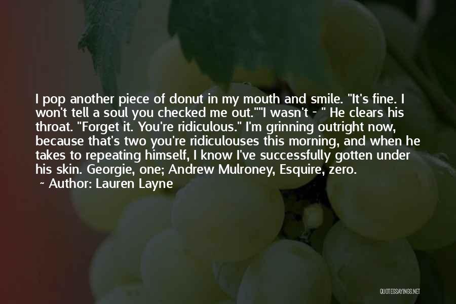 Smile This Morning Quotes By Lauren Layne