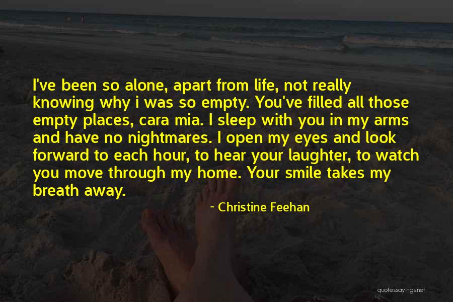 Smile Through Eyes Quotes By Christine Feehan