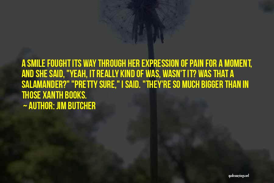 Smile Through Pain Quotes By Jim Butcher