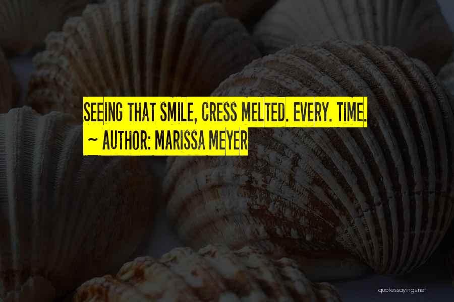 Smile Time Quotes By Marissa Meyer