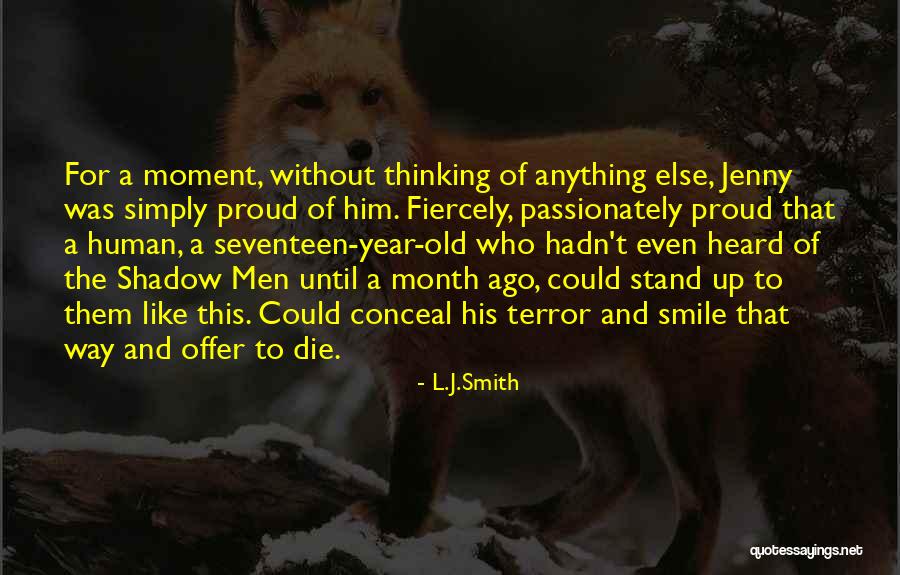 Smile Until Quotes By L.J.Smith Smile Until Quotes By L.J.Smith