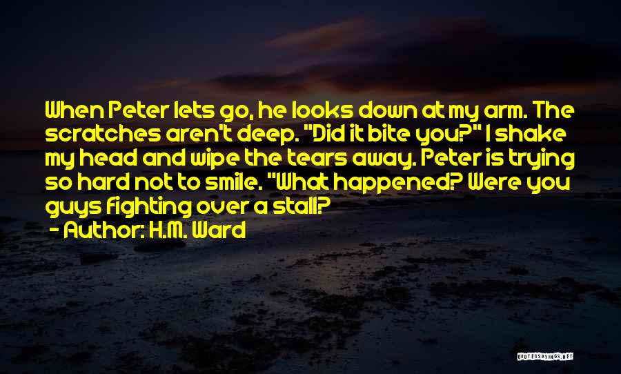 Smile When You're Down Quotes By H.M. Ward