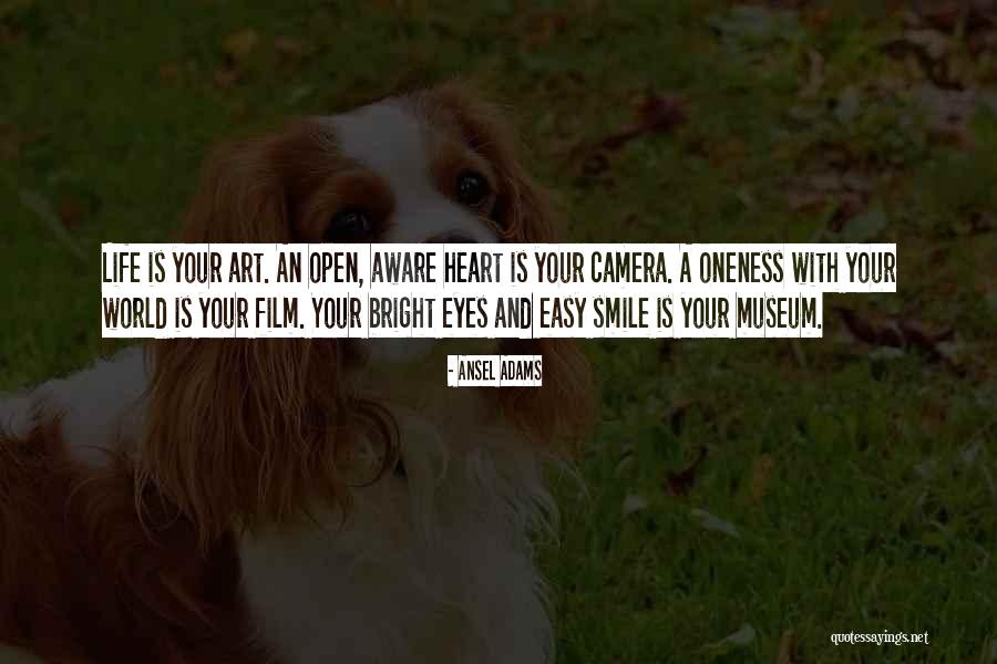 Smile Your On Camera Quotes By Ansel Adams Smile Your On Camera Quotes By Ansel Adams