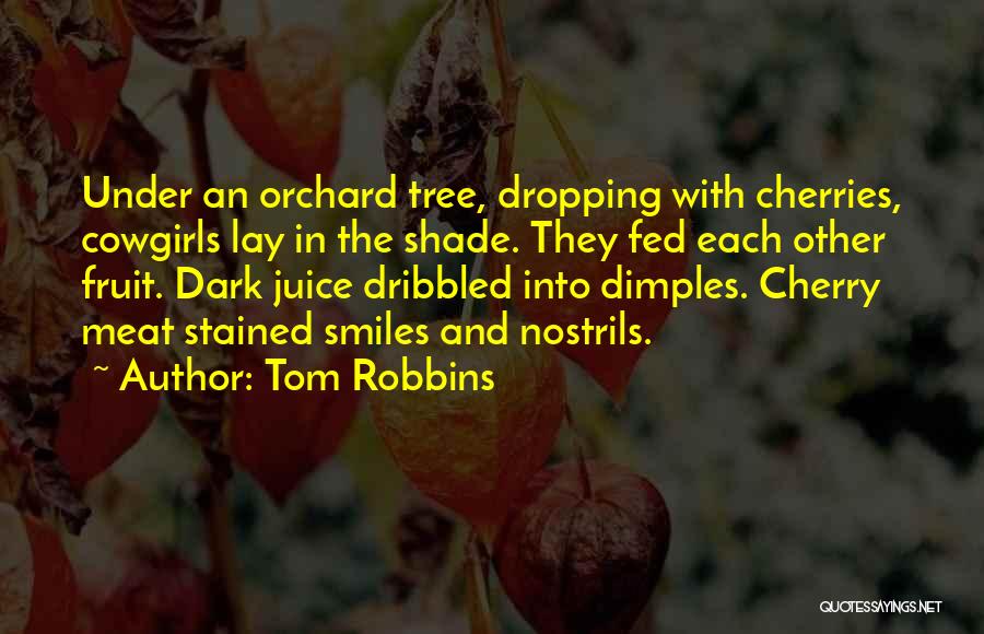 Smiles And Dimples Quotes By Tom Robbins