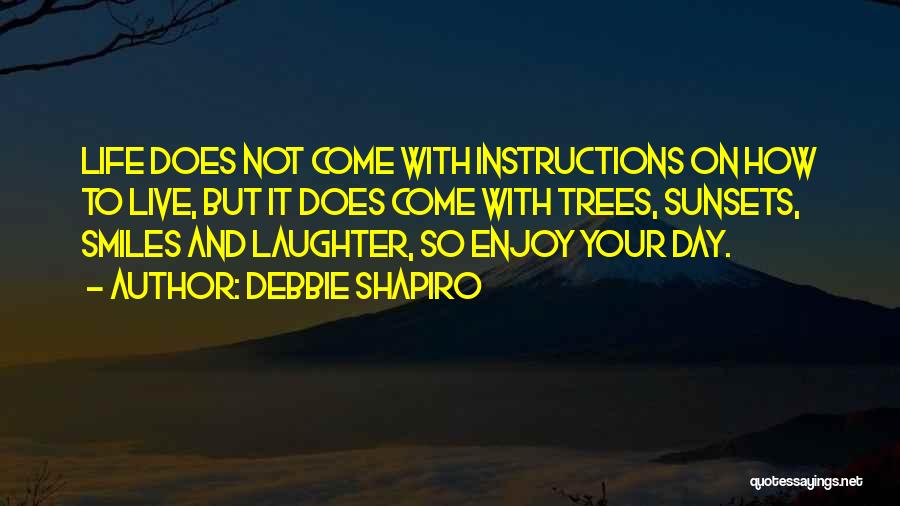 Smiles And Laughter Quotes By Debbie Shapiro