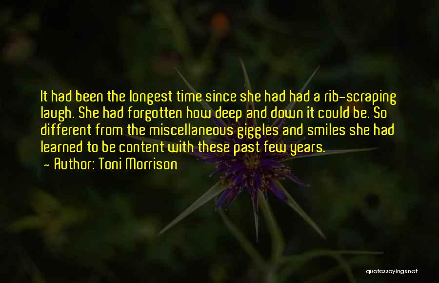 Smiles And Laughter Quotes By Toni Morrison