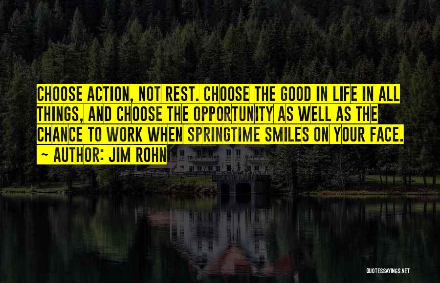 Smiles And Life Quotes By Jim Rohn