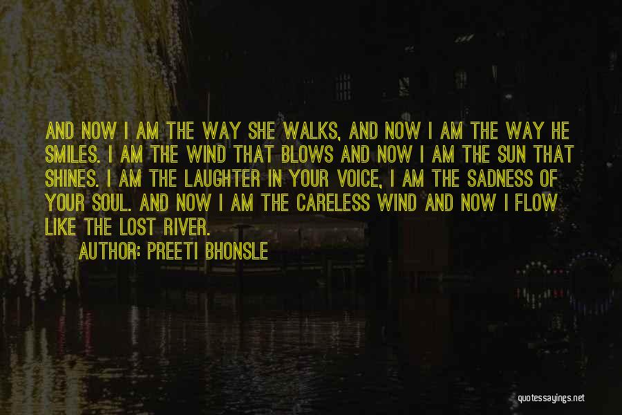 Smiles And Sadness Quotes By Preeti Bhonsle