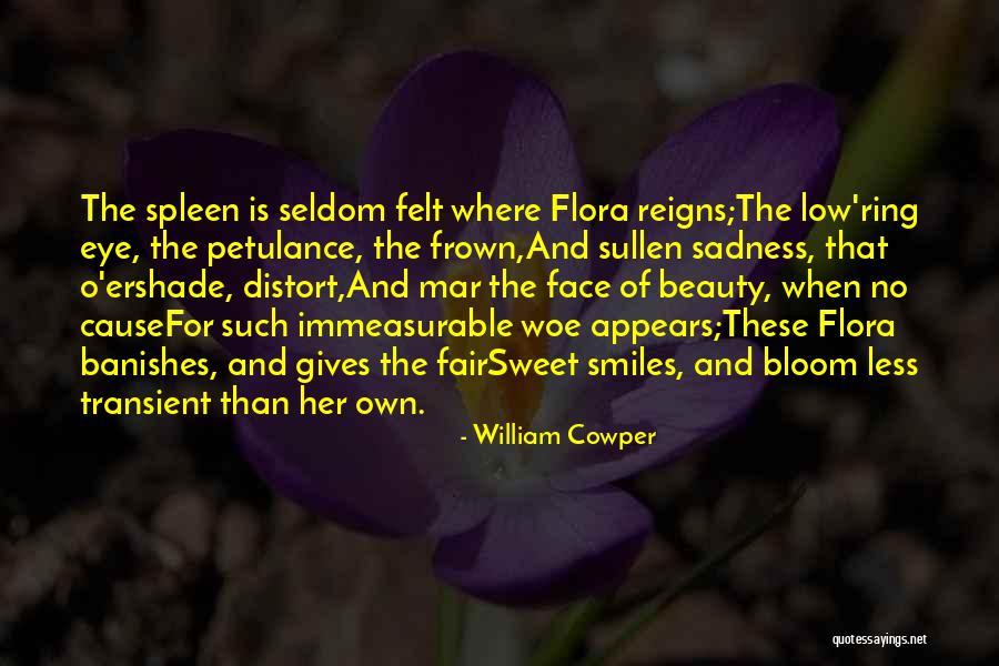 Smiles And Sadness Quotes By William Cowper