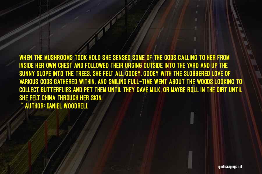 Smiling And Love Quotes By Daniel Woodrell