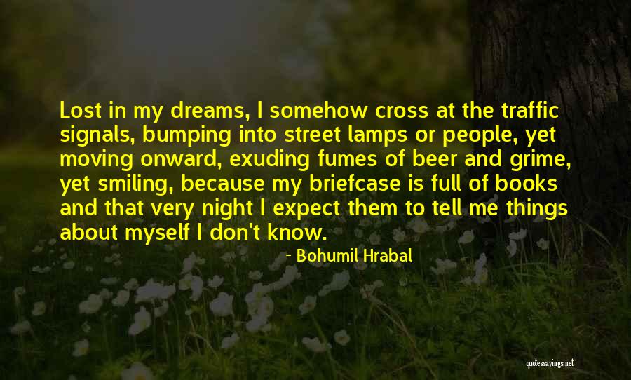 Smiling And Moving On Quotes By Bohumil Hrabal Smiling And Moving On Quotes By Bohumil Hrabal