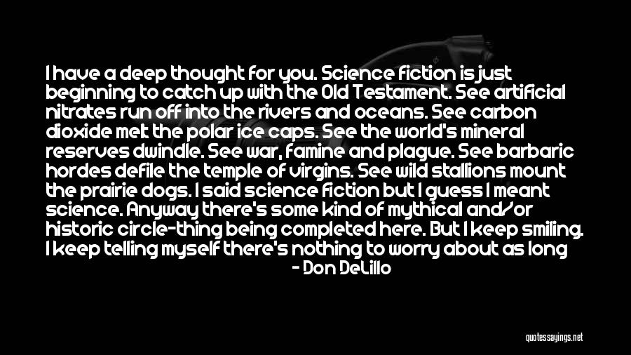 Smiling Anyway Quotes By Don DeLillo