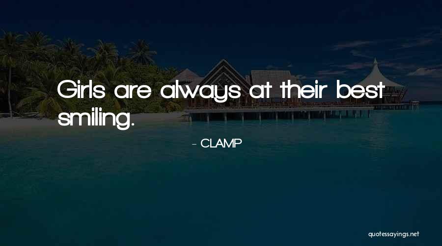 Smiling Best Quotes By CLAMP