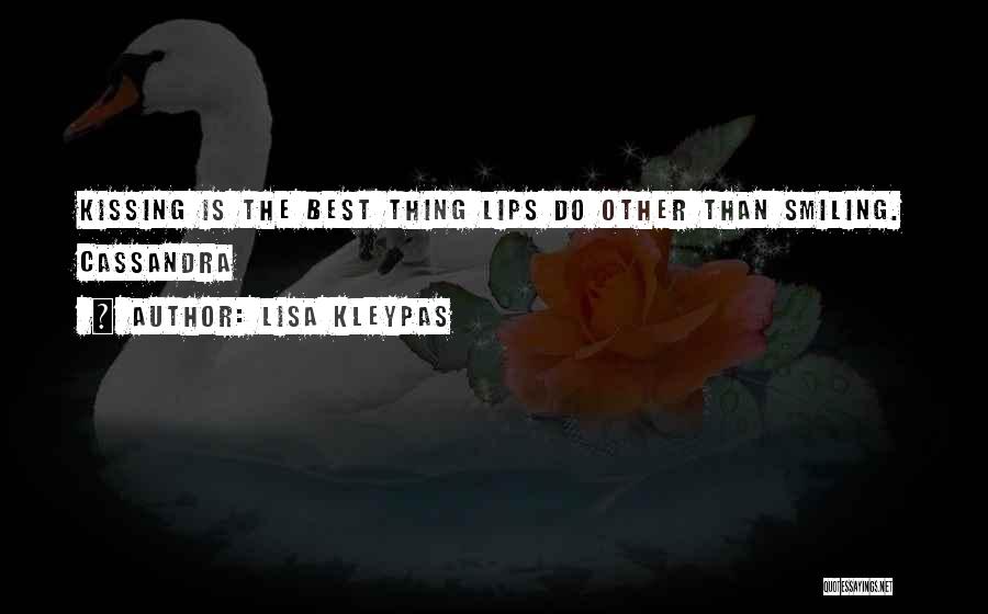 Smiling Best Quotes By Lisa Kleypas