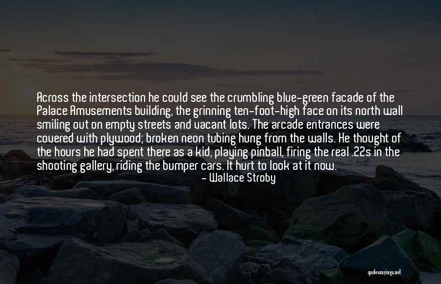 Smiling But Hurt Quotes By Wallace Stroby Smiling But Hurt Quotes By Wallace Stroby