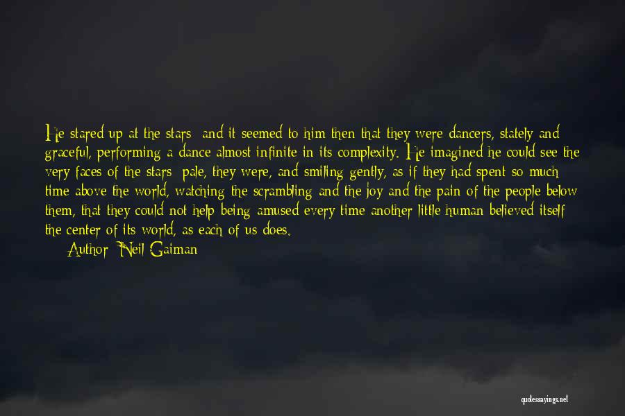 Smiling In Pain Quotes By Neil Gaiman