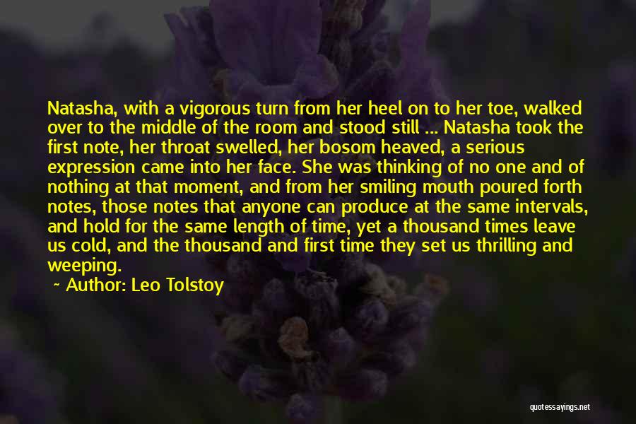 Smiling Thinking Of You Quotes By Leo Tolstoy