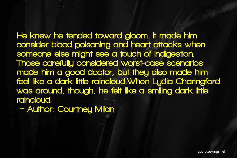 Smiling When You See Him Quotes By Courtney Milan