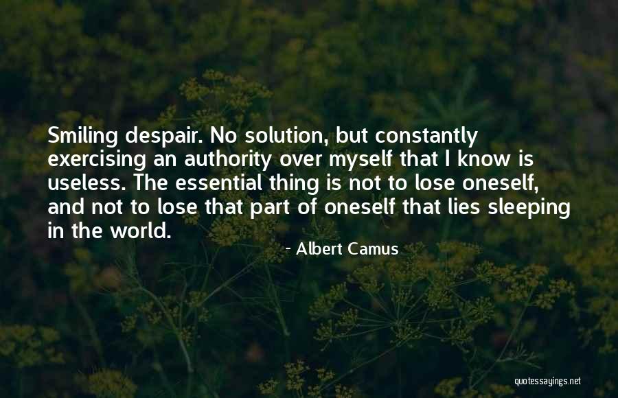 Smiling While Sleeping Quotes By Albert Camus Smiling While Sleeping Quotes By Albert Camus