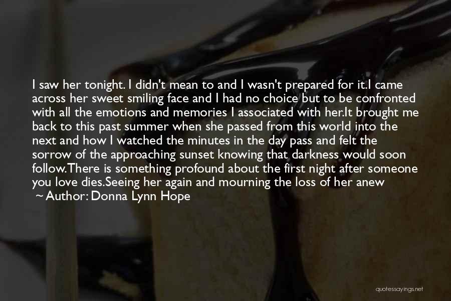 Smiling Without You Quotes By Donna Lynn Hope