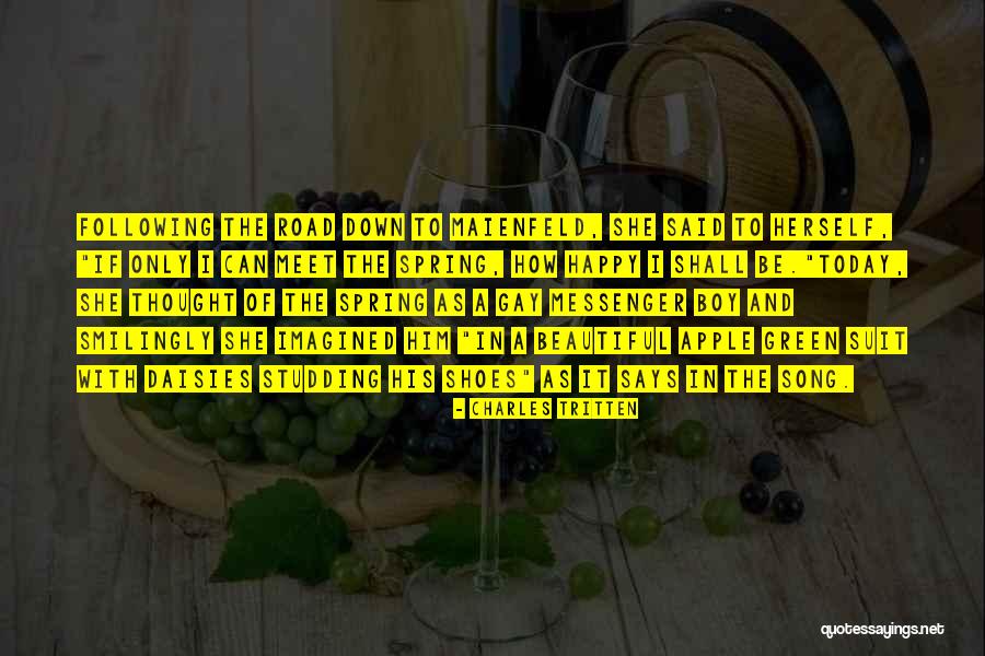 Smilingly Quotes By Charles Tritten Smilingly Quotes By Charles Tritten