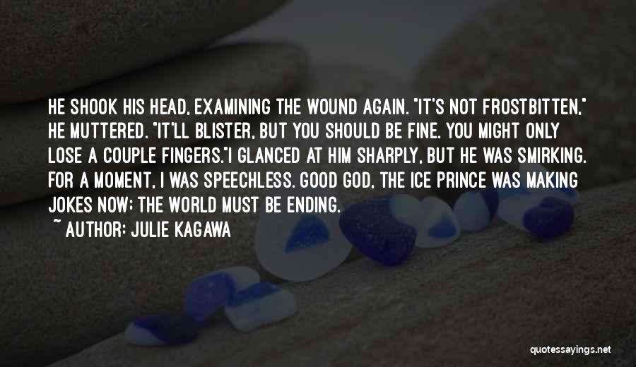 Smirking Quotes By Julie Kagawa