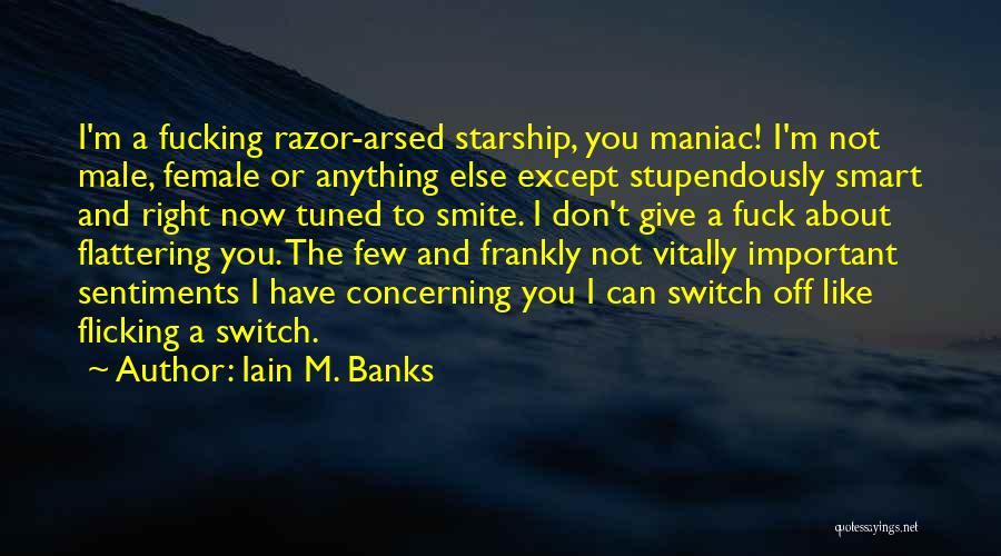 Smite Quotes By Iain M. Banks